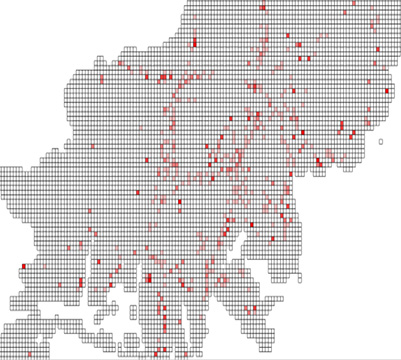 사고 규모 지수 산출 시각화